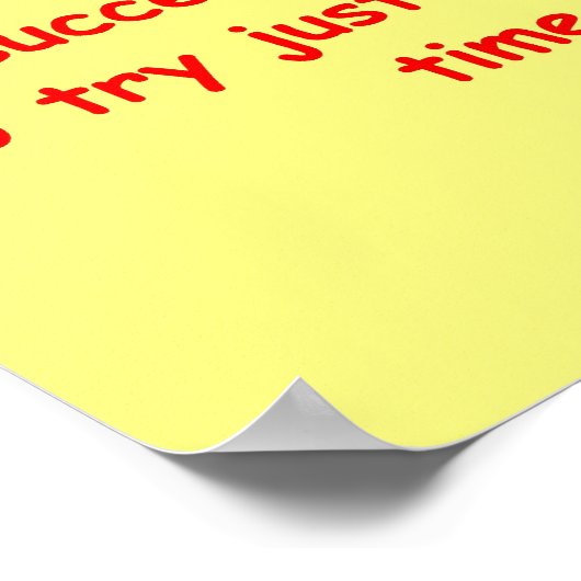 Thomas Edison quote ポスター (角)