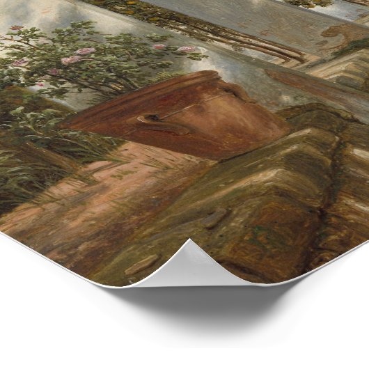 Thomas Fearnley – オレンジとパーゴラ ポスター (角)