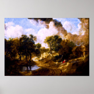 Thomas Gainsborough：サフォークの風景 ポスター