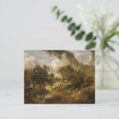 Thomas Gainsborough – サフォークの風景 ポストカード (スタンド正面)