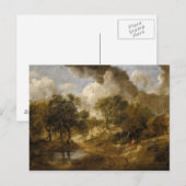 Thomas Gainsborough – サフォークの風景 ポストカード (正面/裏面)