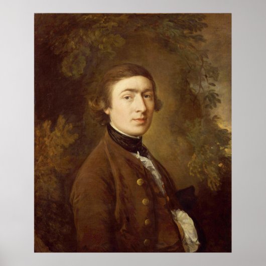 Thomas Gainsborough Self-portrait 1759 ポスター (正面)