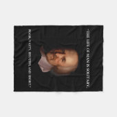 Thomas Hobbes Leviathan Philosopher Quotation T Sh フリースブランケット (正面(横))