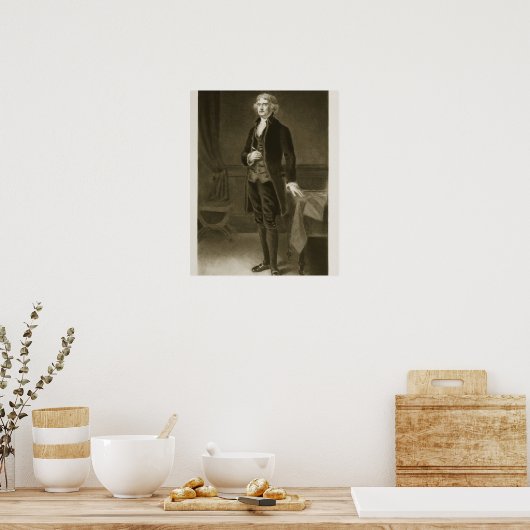 Thomas Jefferson, 3rd President of the United Stat ポスター (キッチン)
