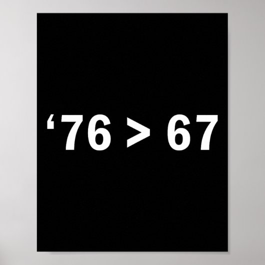 Thomas Jefferson 76 67 Self-evident Minimal Math H ポスター (正面)