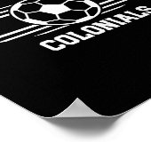 Thomas Jefferson Colonials Soccer Byll 2025  ポスター (角)