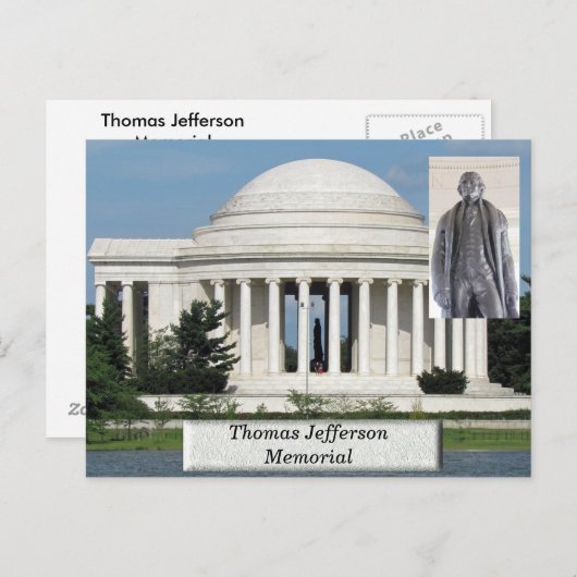 Thomas Jefferson Memorial – ポストカード (正面/裏面)