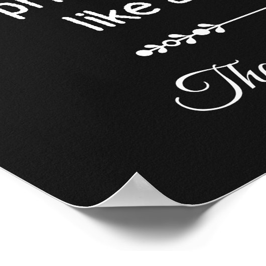 Thomas Jefferson Quote -- Stand like a rock ポスター (角)