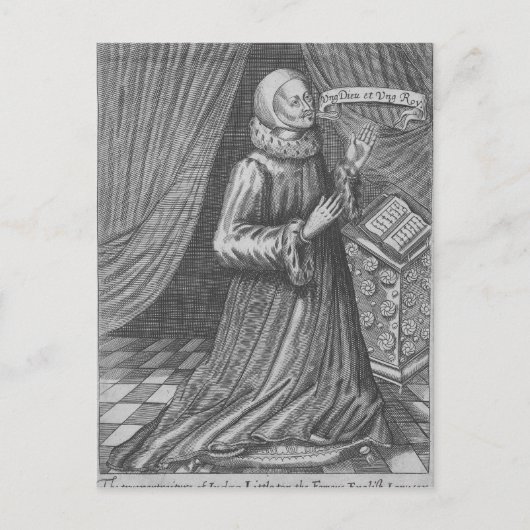 Thomas Littleton, 1628判事 ポストカード (正面)
