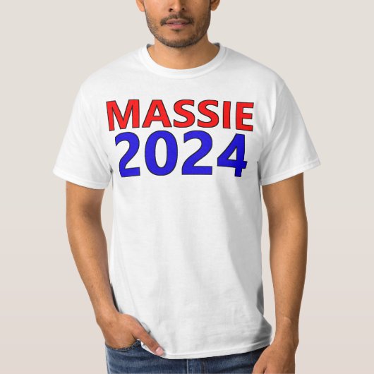Thomas Massie氏(2024年社長担当) Tシャツ (正面)
