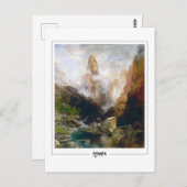 Thomas Moran #10 -ファインアート葉書 ポストカード (正面/裏面)
