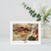 Thomas Moran #12 -ファインアート葉書 ポストカード (スタンド正面)