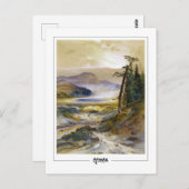 Thomas Moran #4 -ファインアート葉書 ポストカード (正面/裏面)