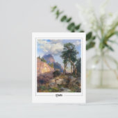 Thomas Moran #5 -ファインアート葉書 ポストカード (スタンド正面)