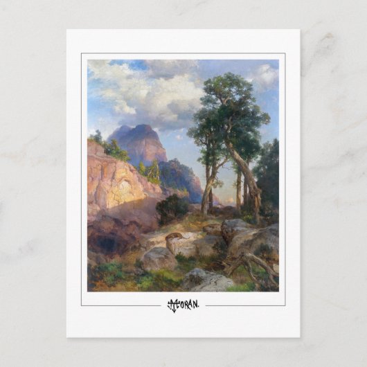 Thomas Moran #5 -ファインアート葉書 ポストカード (正面)