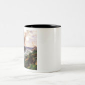 Thomas Moran Point Lobos Monterey California. ツートーンマグカップ (中央)