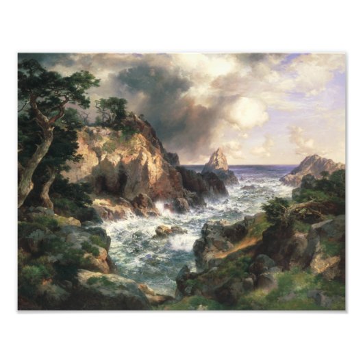 Thomas Moran - Point Lobos, Monterey, California フォトプリント (正面)