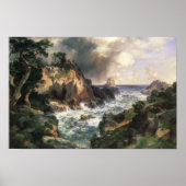 Thomas Moran - Point Lobos, Monterey, California ポスター (正面)