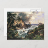 Thomas Moran - Point Lobos, Monterey, California ポストカード (正面/裏面)