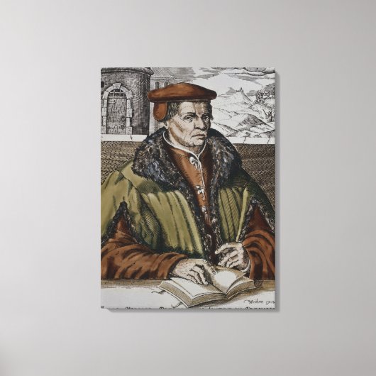 Thomas Muntzer, c.1600 キャンバスプリント (正面)