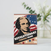 Thomas Paine Revolutionalのはがき ポストカード (スタンド正面)