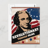 Thomas Paine Revolutionalのはがき ポストカード (正面/裏面)