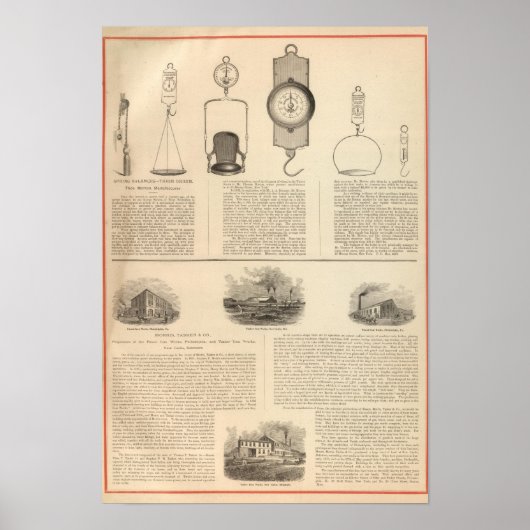 Thomas S Morton、製造元Morris ポスター (正面)