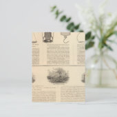 Thomas S Morton、製造元Morris ポストカード (スタンド正面)