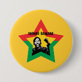 Thomas Sankara "Che"ボタン 缶バッジ (正面)