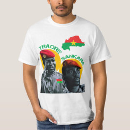 Thomas Sankara & Ibrahim Traore T-shirt Tシャツ