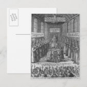 Thomas Scottによる'Vox Regis'への先駆け ポストカード (正面/裏面)