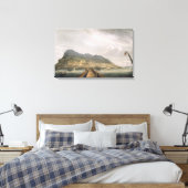 Thomas Sutherland fが刻んだジブラルタルの眺め キャンバスプリント (インサイチュ (寝室))
