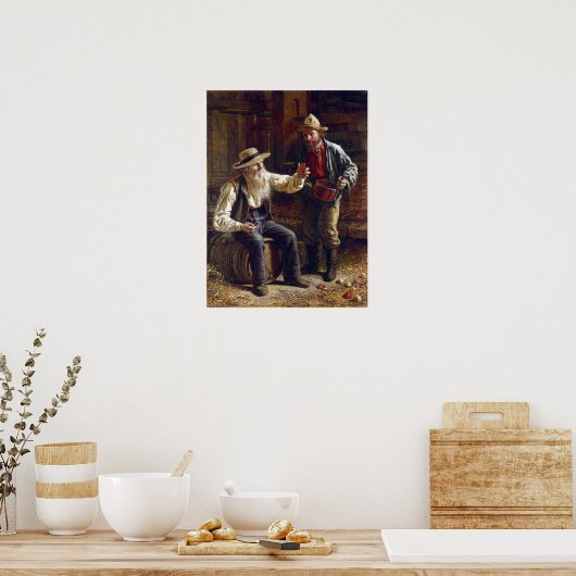 Thomas Waterman Wood New Cider ポスター (キッチン)