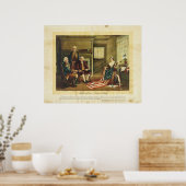 Thomas & Wylieによる我が国国旗の誕生 ポスター (キッチン)