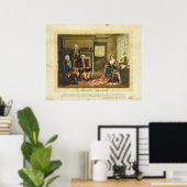 Thomas & Wylieによる我が国国旗の誕生 ポスター (ホームオフィス)