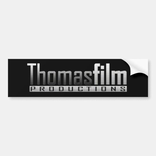 Thomasfilmのバンパー バンパーステッカー (正面)