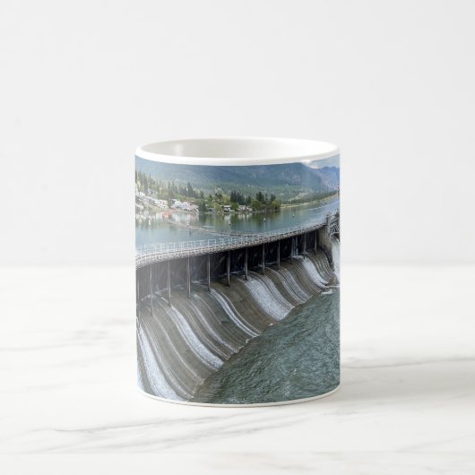 Thompson Falls Dam コーヒーマグカップ (中央)