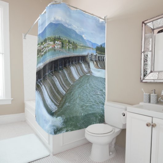 Thompson Falls Dam シャワーカーテン (インサイチュ)