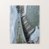 Thompson Falls Dam ジグソーパズル (縦)