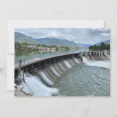 Thompson Falls Dam ノートカード (正面)