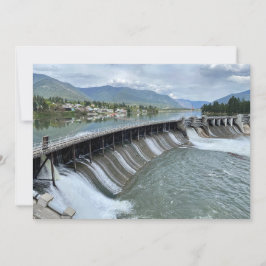 Thompson Falls Dam ノートカード