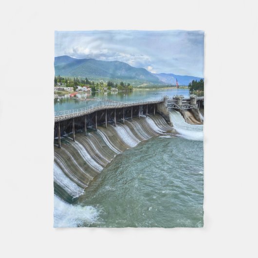 Thompson Falls Dam フリースブランケット (正面)