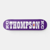 THOMPSON KC JMTSkateboard, 7¾" デッキ (横)