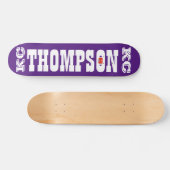 THOMPSON KC JMTSkateboard, 7¾" デッキ (横)