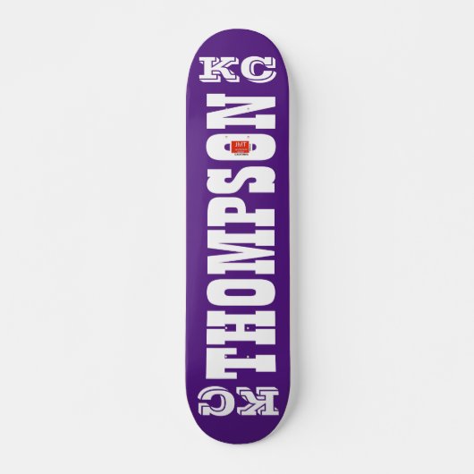 THOMPSON KC JMTSkateboard, 7¾" デッキ (正面)