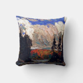 Thomson - Black Spruce in Autumn クッション (正面)