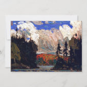 Thomson - Black Spruce in Autumn シーズンカード (正面)