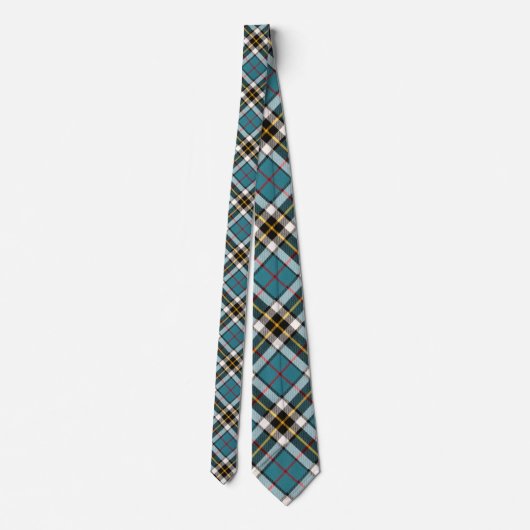 Thomson Blue Original Scottish Tartan Neck Tie ネクタイ (裏面)