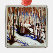 Thomson - Early Spring, Canoe Lake メタルオーナメント (正面)