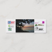 Thomson.Joan、ジョアントムソン、仲間の仲介商、W… スキニー名刺 (裏面)